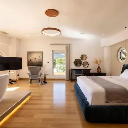 Villa Utopia, Private Estate At Loutraki Hills